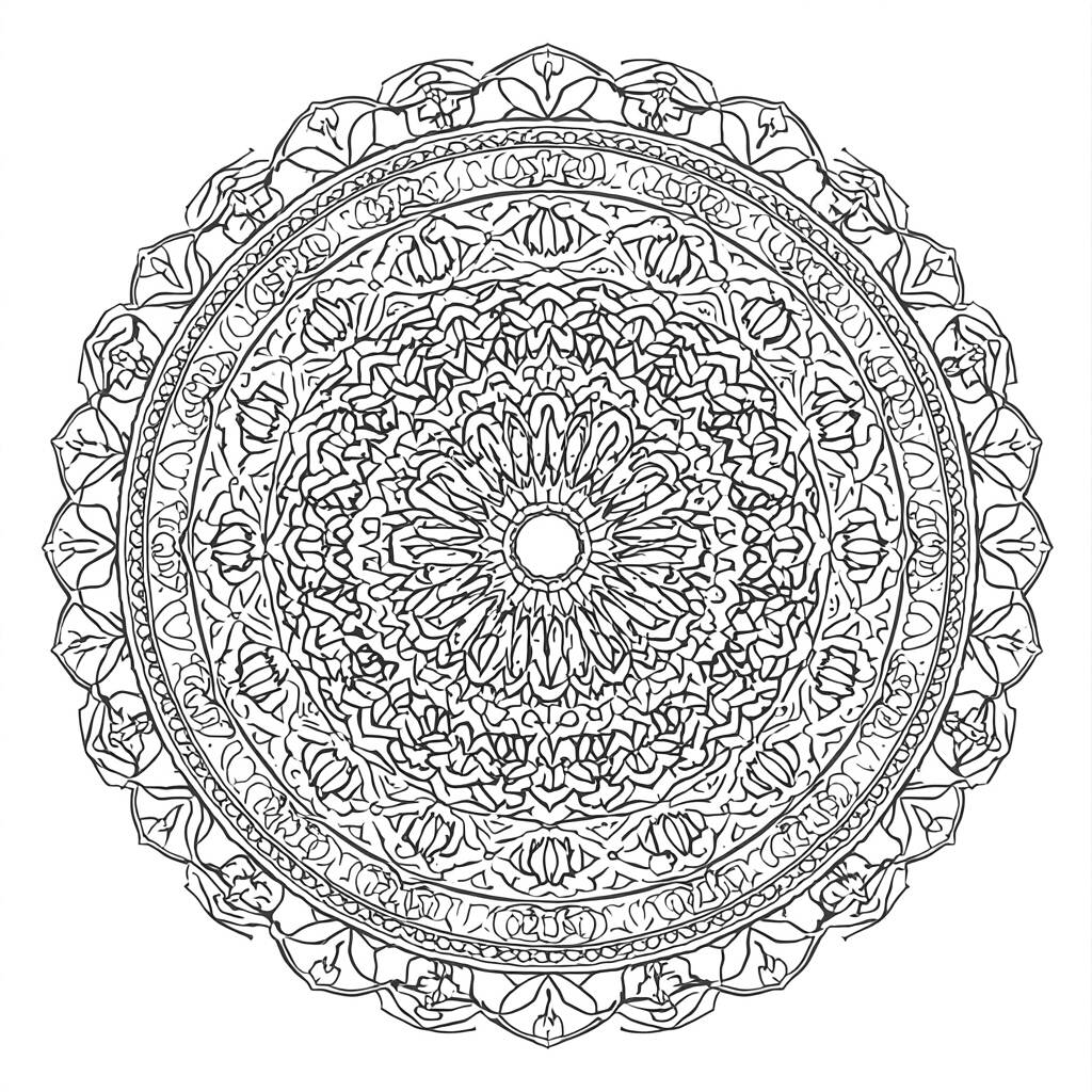 Cogumelo para Adultos (Desenho para Colorir)