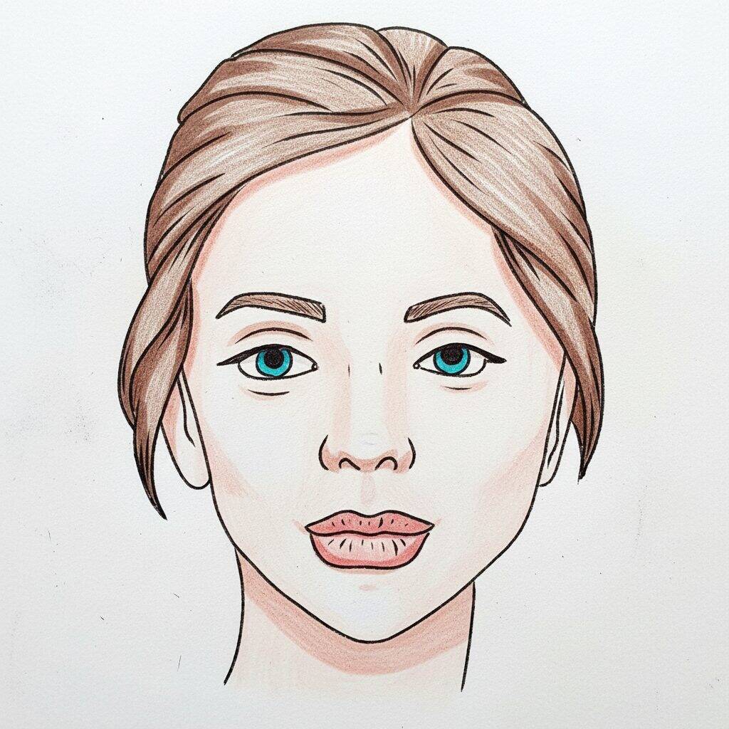 Como Desenhar Rosto de Mulher - Tutorial de Desenho Passo a Passo