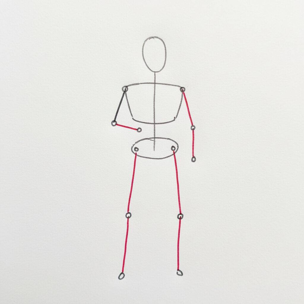 Como Desenhar o Goku – Tutorial de Desenho Passo a Passo – Passo 2