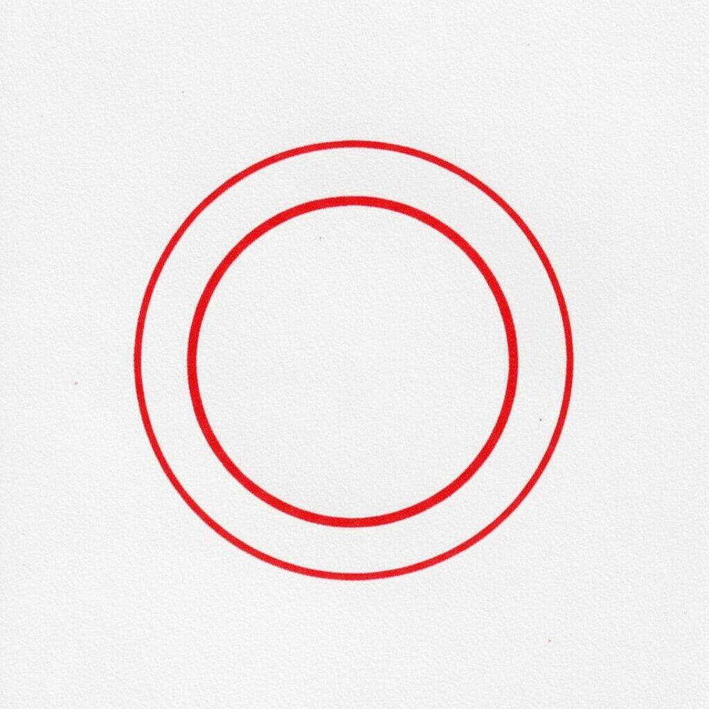 Como Desenhar o Sol – Tutorial de desenho – Passo 1