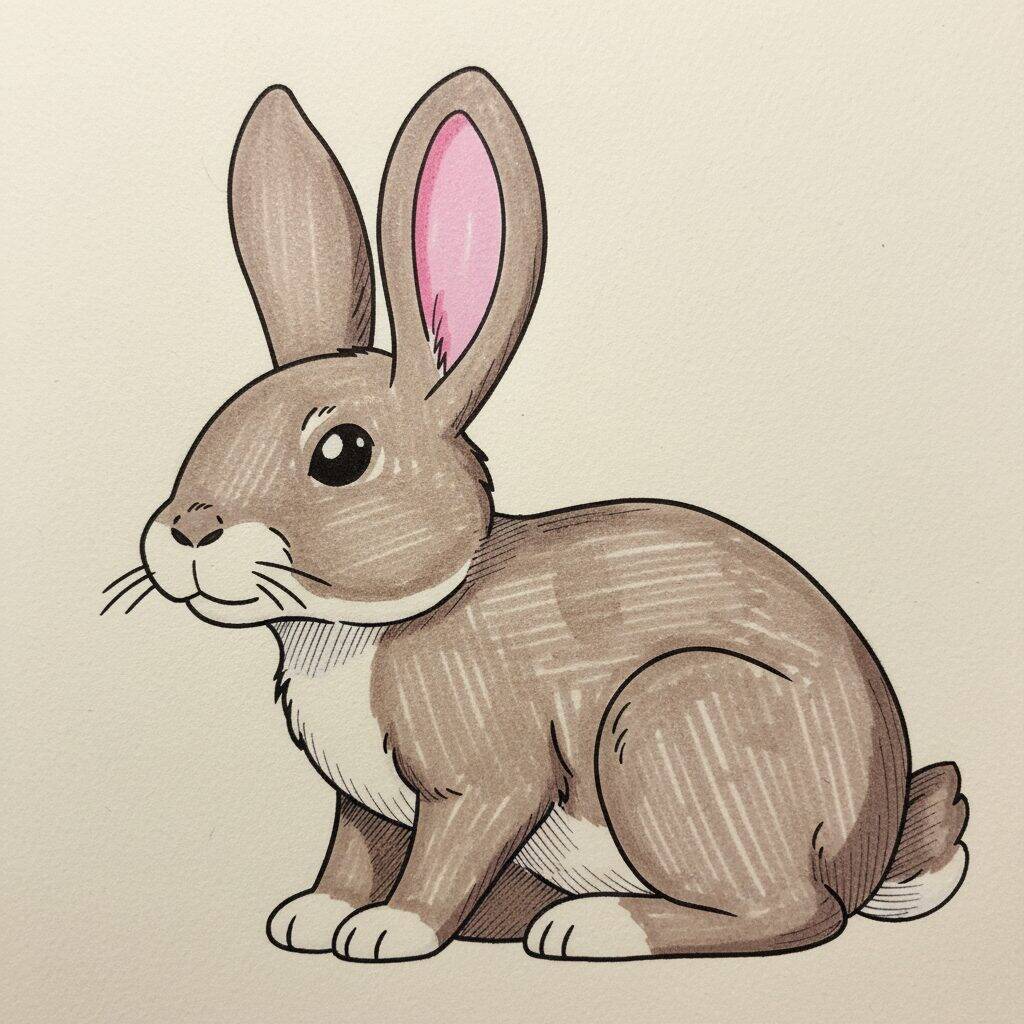 Como Desenhar um Coelho Realista