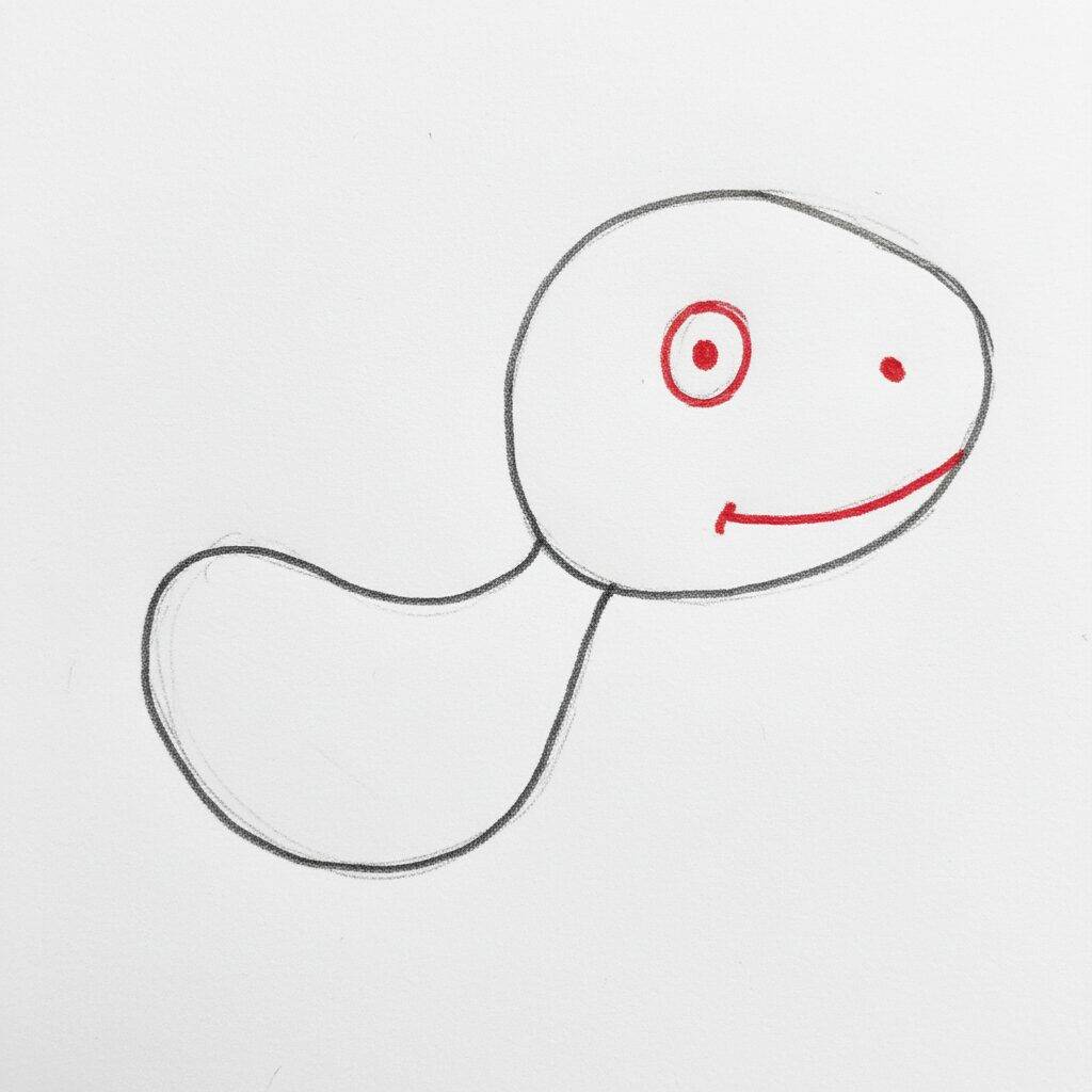 Como Desenhar um Dragão – Passo a Passo Fácil – Passo 2