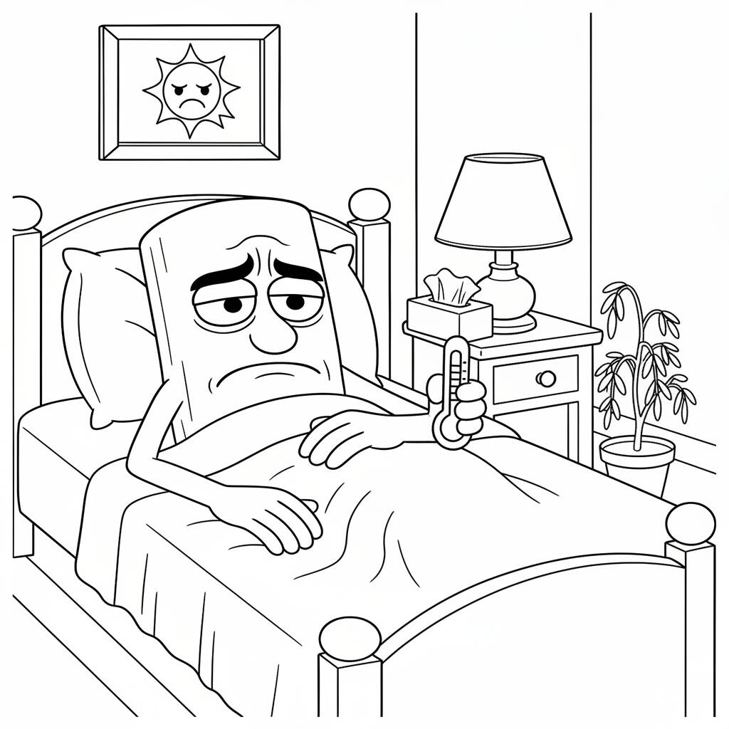 Italian Brainrot coloring page