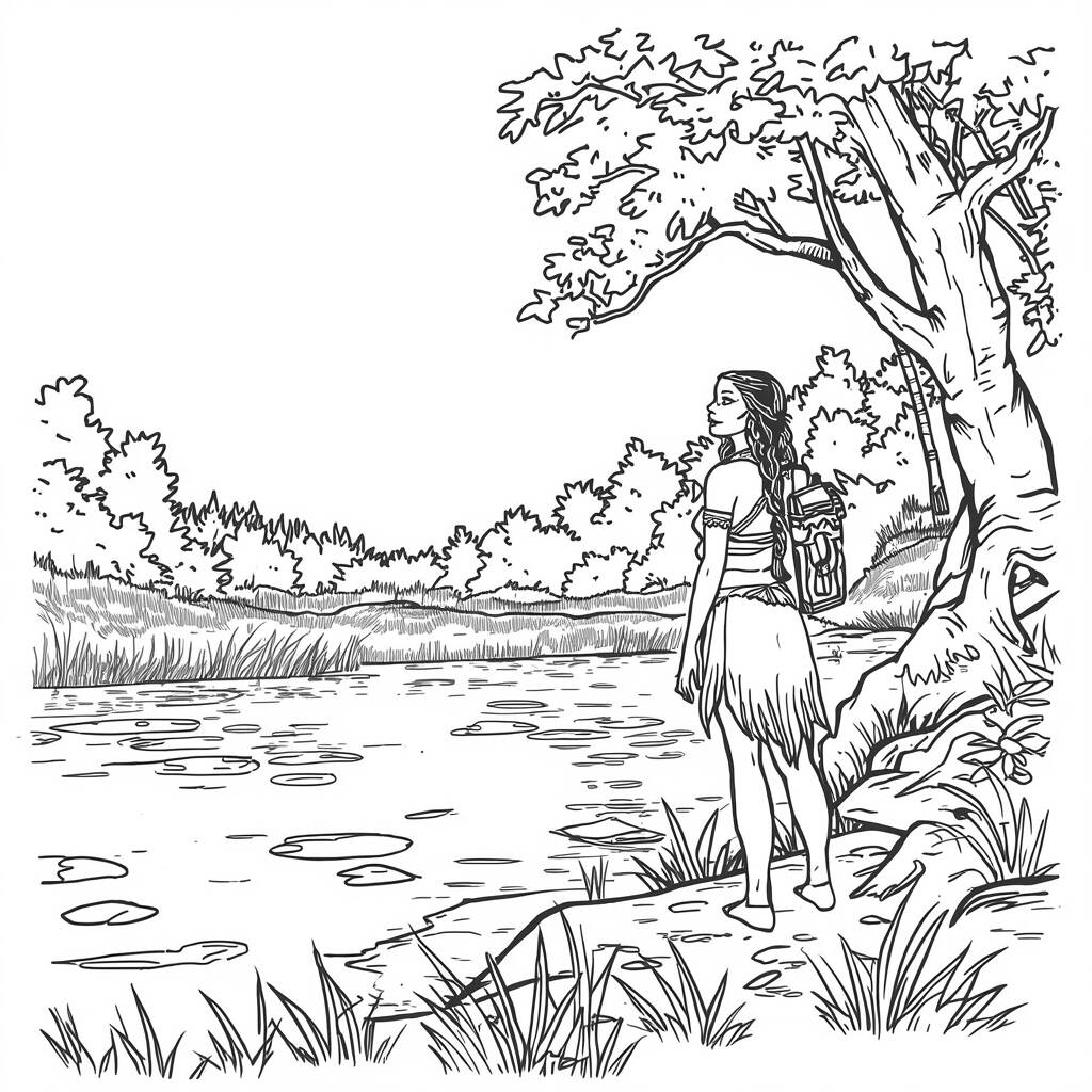 Princesas da Disney Sonhos de Aventura (Desenho para Colorir)