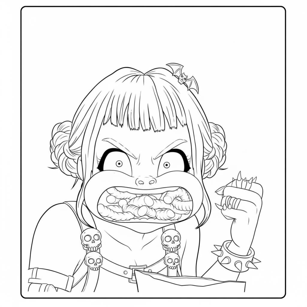 Zoey Estilosa e Rebelde (Desenho para Colorir)